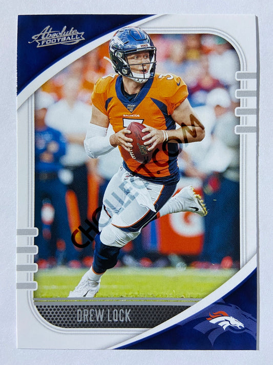 Drew Lock - Denver Broncos 2020-21 Panini Absolute Football #45