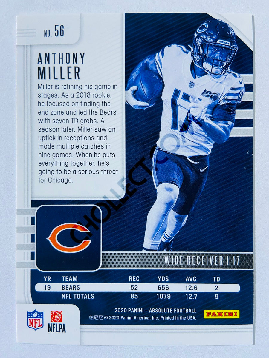 Anthony Miller - Chicago Bears 2020-21 Panini Absolute Football #56