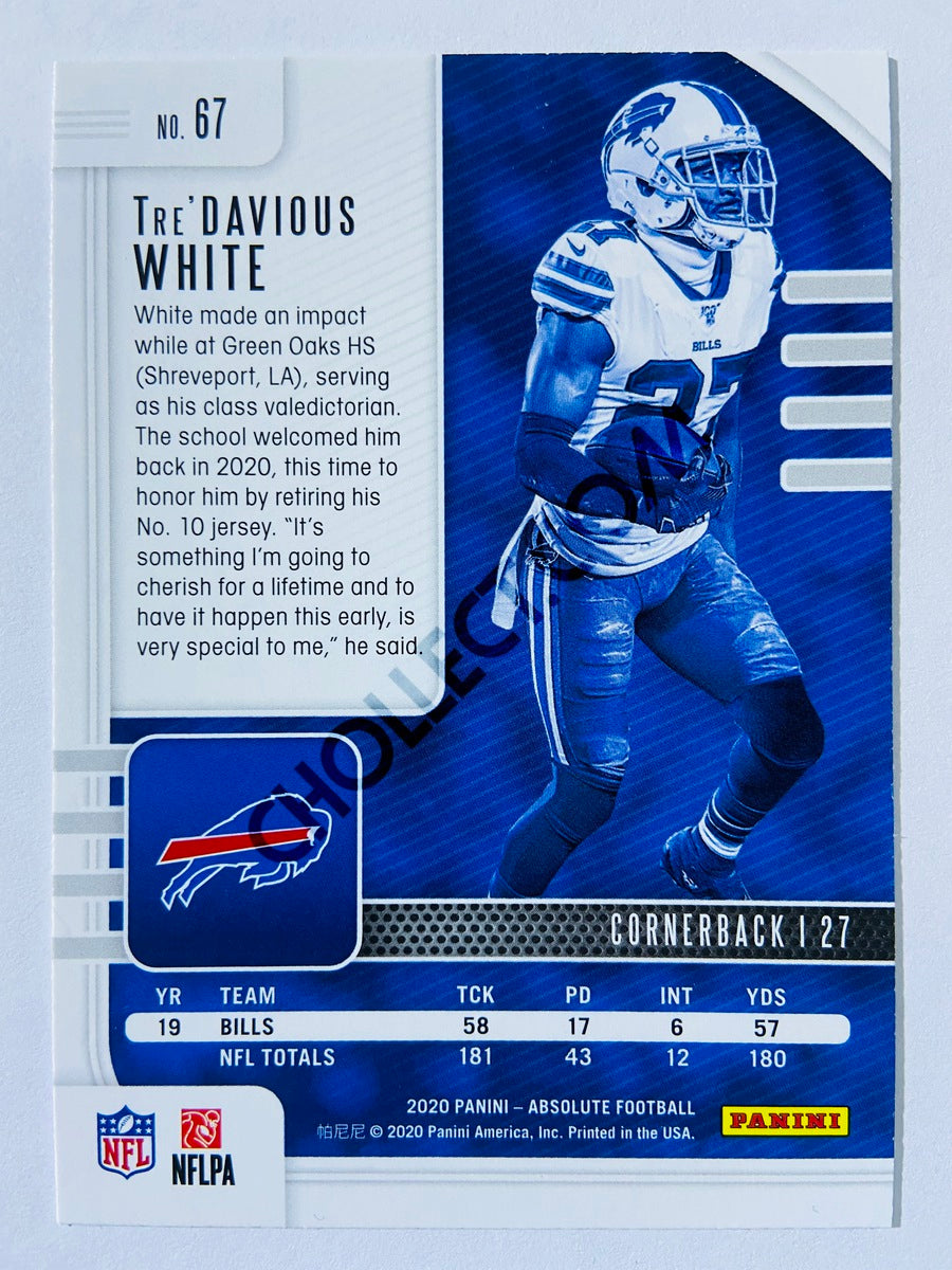 Tre'Davious White - Buffalo Bills 2020-21 Panini Absolute Football #67