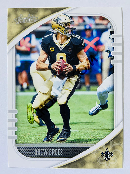 Drew Brees - New Orleans Saints 2020-21 Panini Absolute Football #72