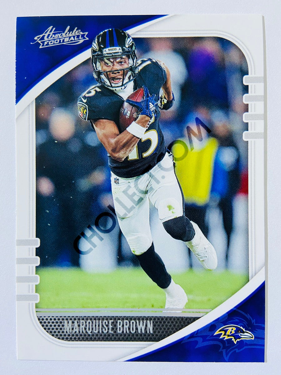 Marquise Brown - Baltimore Ravens 2020-21 Panini Absolute Football #84