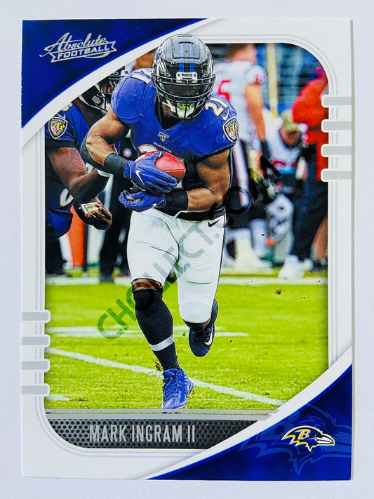 Mark Ingram II - Baltimore Ravens 2020-21 Panini Absolute Football #86