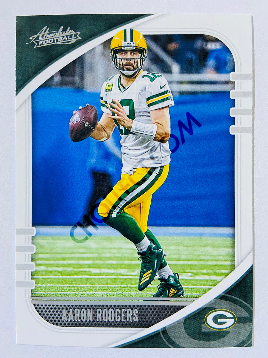 Aaron Rodgers - Green Bay Packers 2020-21 Panini Absolute Football #92