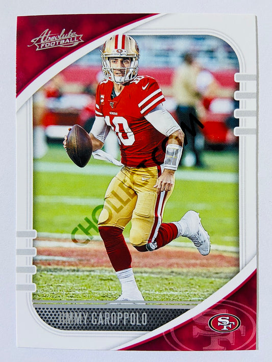 Jimmy Garoppolo - San Francisco 49ers 2020-21 Panini Absolute Football #96