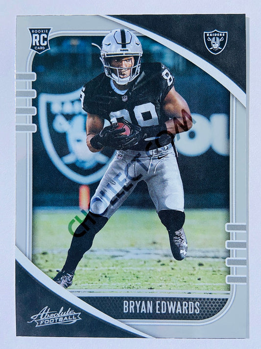 Bryan Edwards - Las Vegas Raiders 2020-21 Panini Absolute Football RC Rookie #112