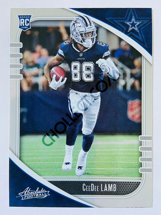 CeeDee Lamb - Dallas Cowboys 2020-21 Panini Absolute Football RC Rookie #115