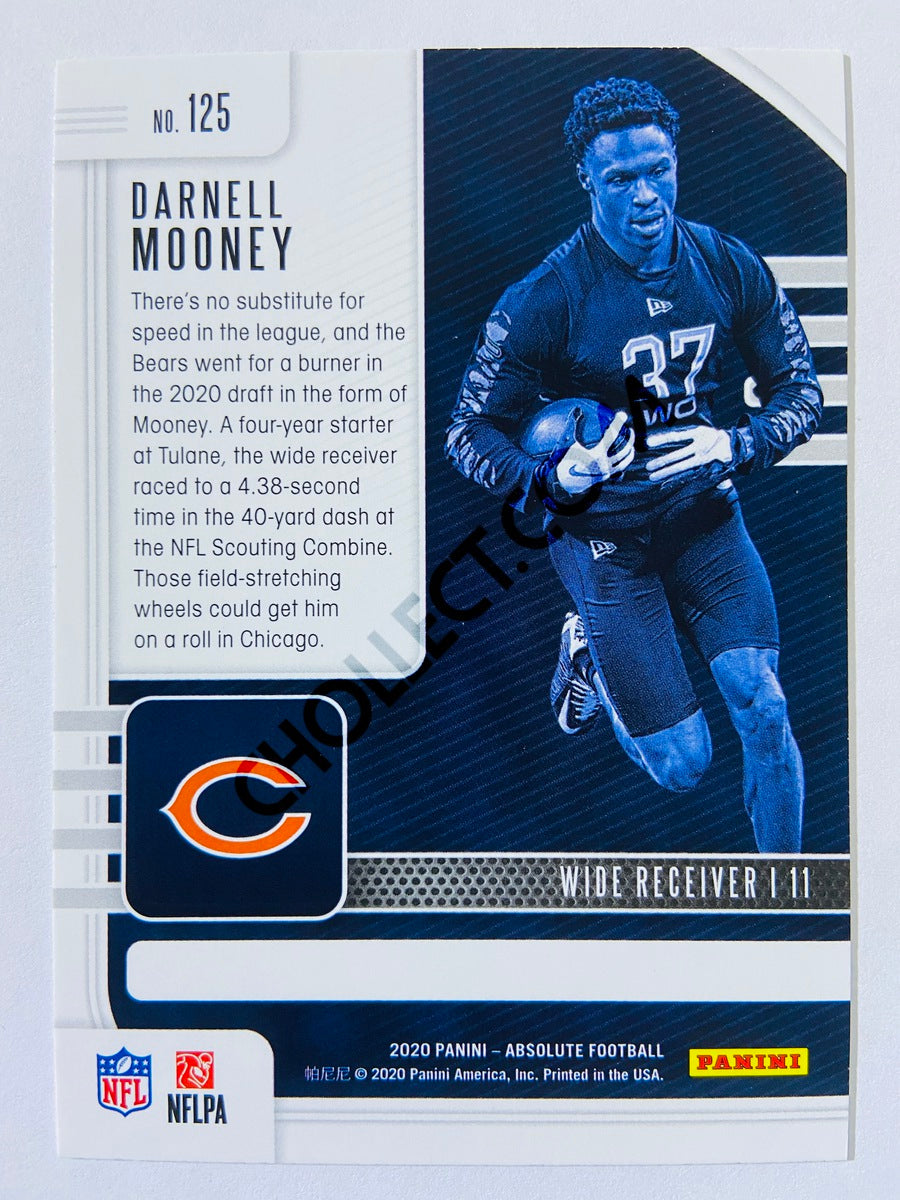 Darnell Mooney - Chicago Bears 2020-21 Panini Absolute Football RC Rookie #125