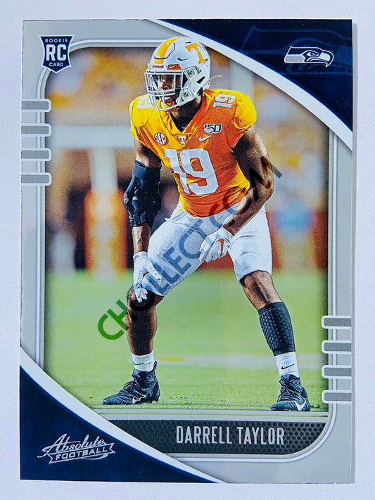 Darrell Taylor - Seattle Seahawks 2020-21 Panini Absolute Football RC Rookie #126