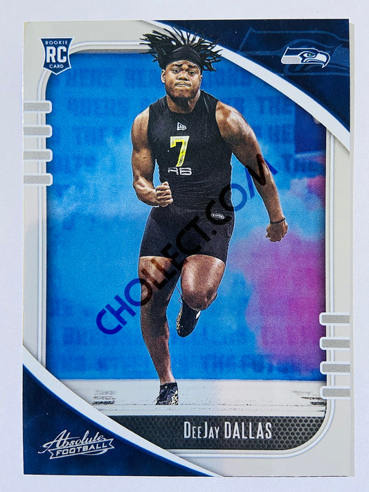 DeeJay Dallas - Seattle Seahawks 2020-21 Panini Absolute Football RC Rookie #128