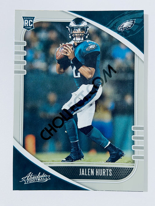 Jalen Hurts - Philadelphia Eagles 2020 Panini Absolute RC Rookie #145