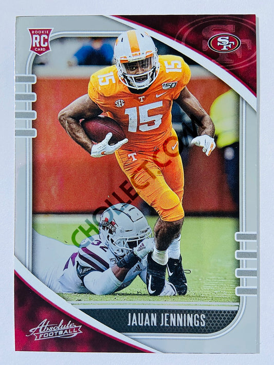 Jauan Jennings - San Francisco 49ers 2020-21 Panini Absolute Football RC Rookie #151