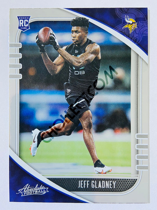 Jeff Gladney - Minnesota Vikings 2020-21 Panini Absolute Football RC Rookie #154