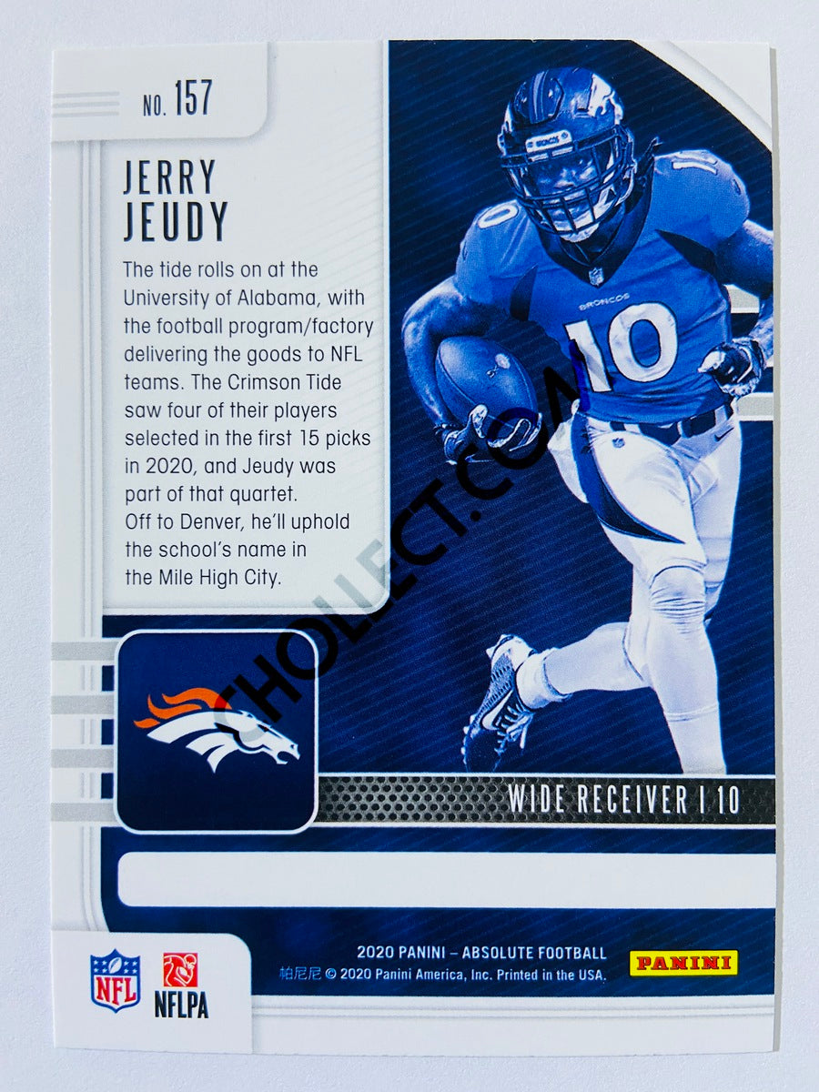 Jerry Jeudy - Denver Broncos 2020-21 Panini Absolute Football RC Rookie #157