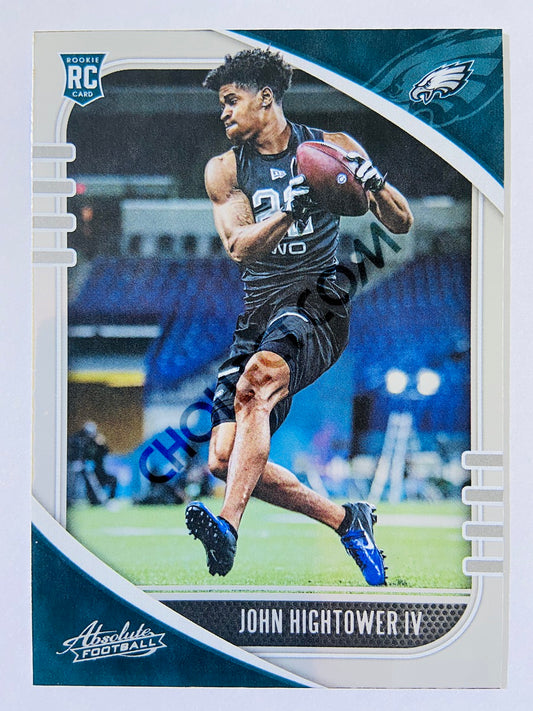 John Hightower IV - Philadelphia Eagles 2020-21 Panini Absolute Football RC Rookie #160