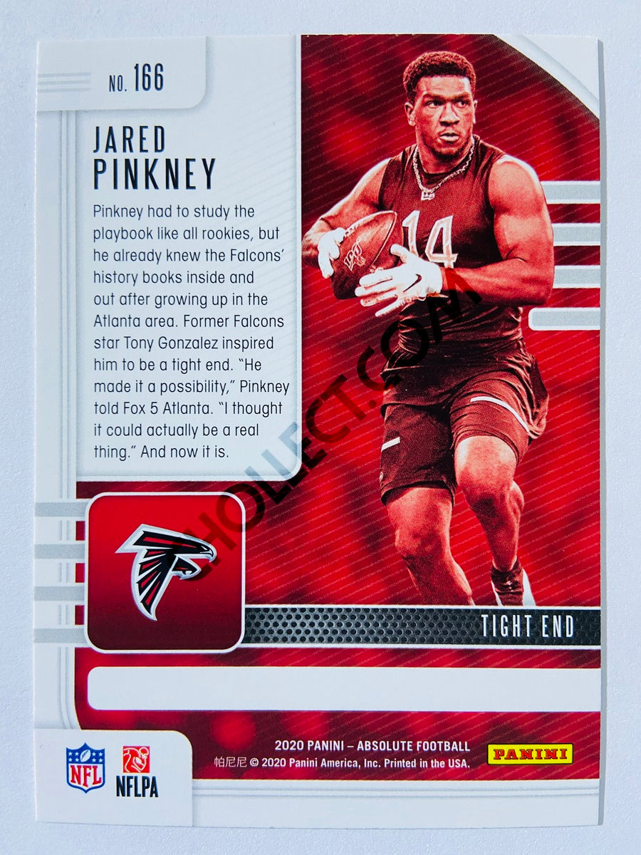 Jared Pinkney - Atlanta Falcons 2020-21 Panini Absolute Football RC Rookie #166