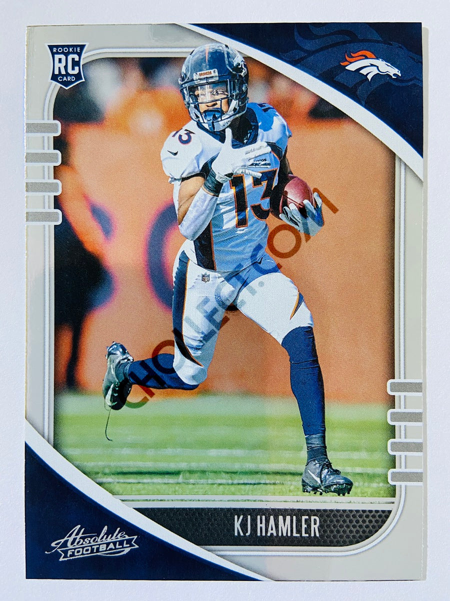 KJ Hamler - Denver Broncos 2020-21 Panini Absolute Football RC Rookie #172