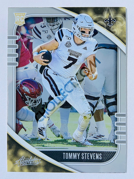 Tommy Stevens - New Orleans Saints 2020-21 Panini Absolute Football RC Rookie #192