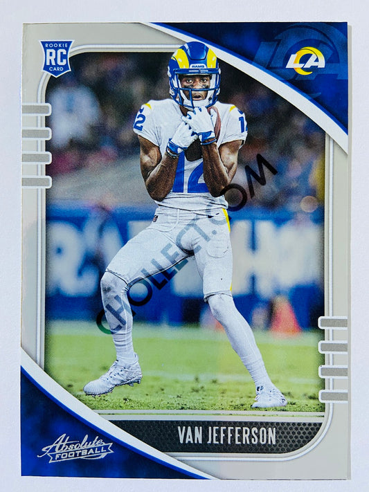 Van Jefferson - Los Angeles Rams 2020-21 Panini Absolute Football RC Rookie #196