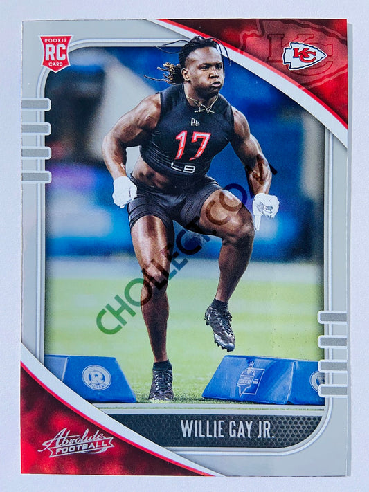 Willie Gay Jr. - Kansas City Chiefs 2020-21 Panini Absolute Football RC Rookie #197