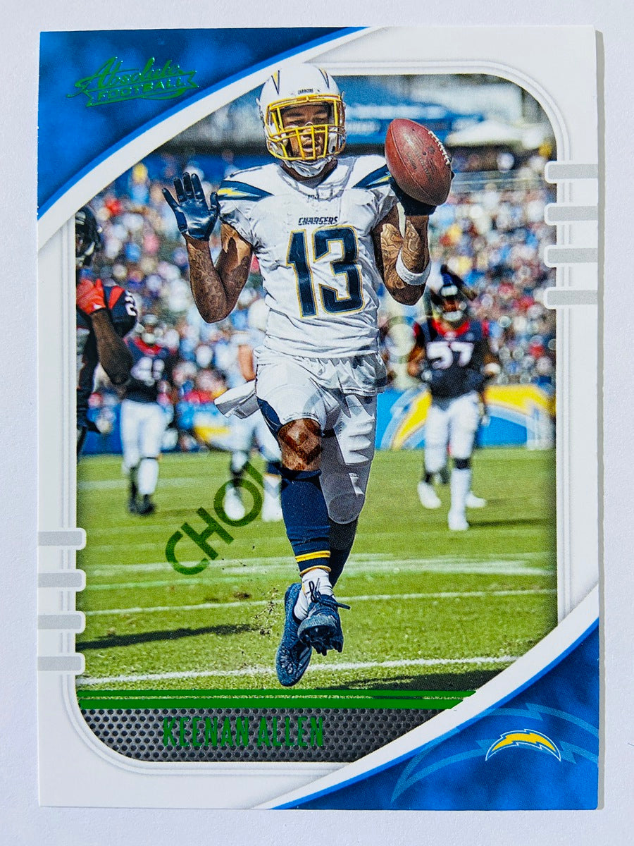 Keenan Allen - Los Angeles Chargers 2020-21 Panini Absolute Football Green Parallel #16