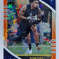 Devin Asiasi - New England Patriots 2020-21 Panini Absolute Football Orange Mosaic Parallel #131 RC Rookie /149