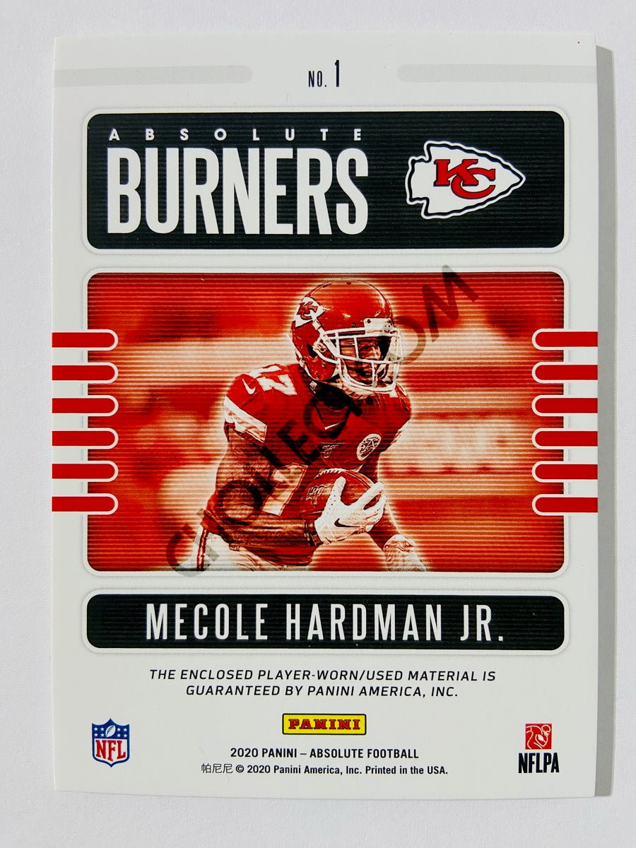 Mecole Hardman Jr. - Kansas City Chiefs 2020 Panini Absolute Football Absolute Burners #1