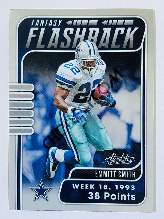 Emmitt Smith - Dallas Cowboys 2020-21 Panini Absolute Football Fantasy Flashback #5