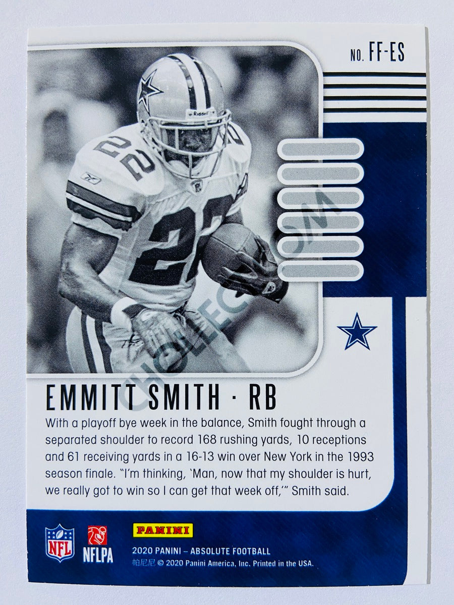 Emmitt Smith - Dallas Cowboys 2020-21 Panini Absolute Football Fantasy Flashback #5