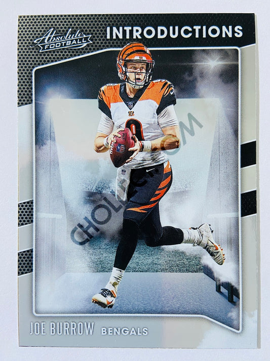 Joe Burrow - Cincinnati Bengals 2020-21 Panini Absolute Football Introductions Rookie #1