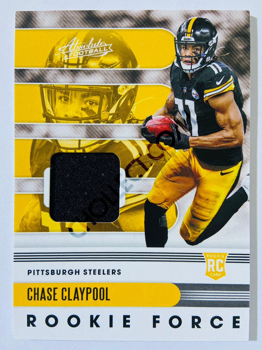 Chase Claypool - Pittsburgh Steelers 2020-21 Panini Absolute Football Rookie Force #27