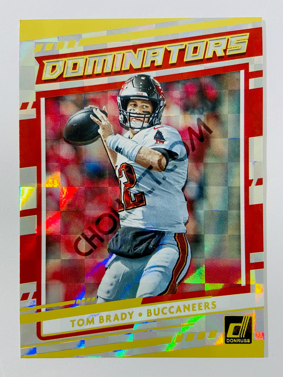 Tom Brady - Tampa Bay Buccaneers 2020 Panini Donruss Dominators #D-TB