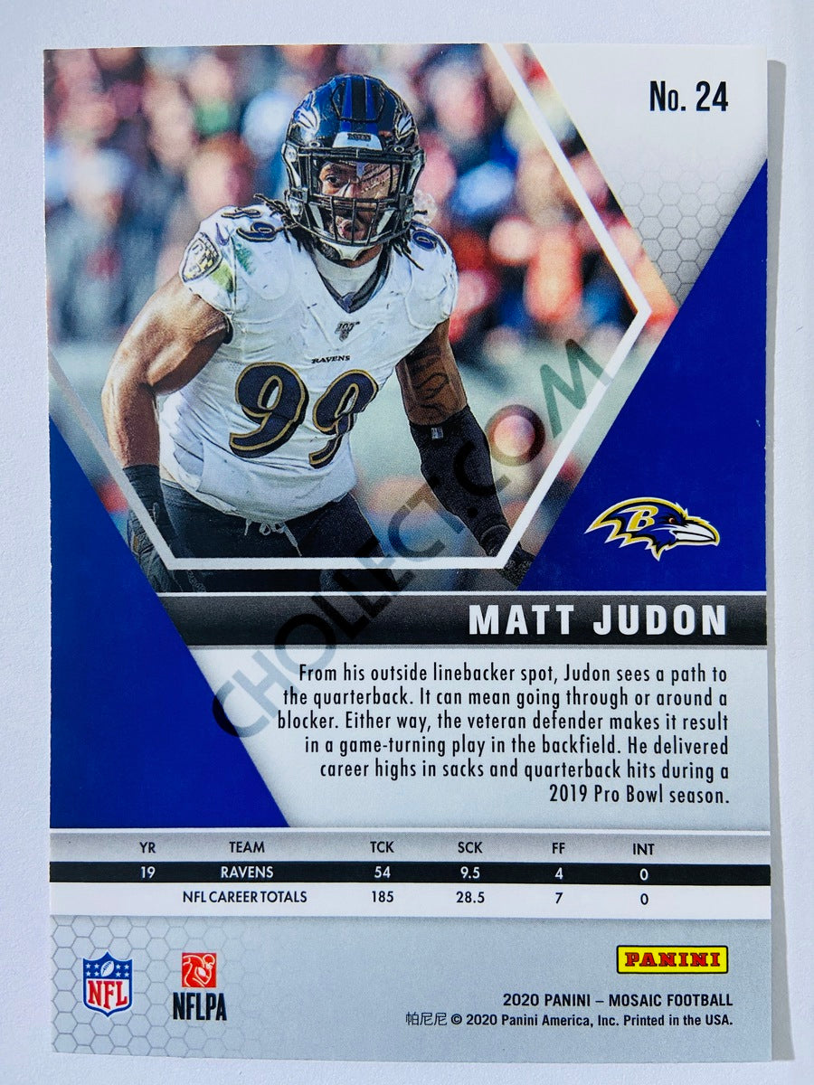 Matt Judon - Baltimore Ravens 2020-21 Panini Mosaic #24