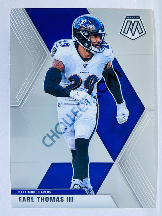 Earl Thomas III - Baltimore Ravens 2020-21 Panini Mosaic #25