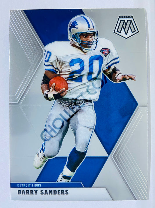 Barry Sanders - Detroit Lions 2020-21 Panini Mosaic #76