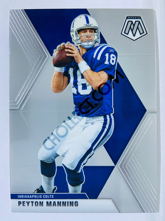 Peyton Manning - Indianapolis Colts 2020-21 Panini Mosaic #90