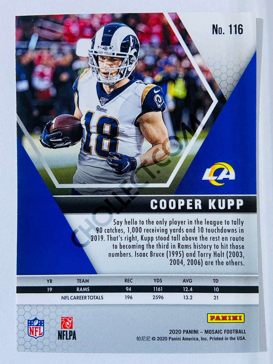 Cooper Kupp - Los Angeles Rams 2020-21 Panini Mosaic #116