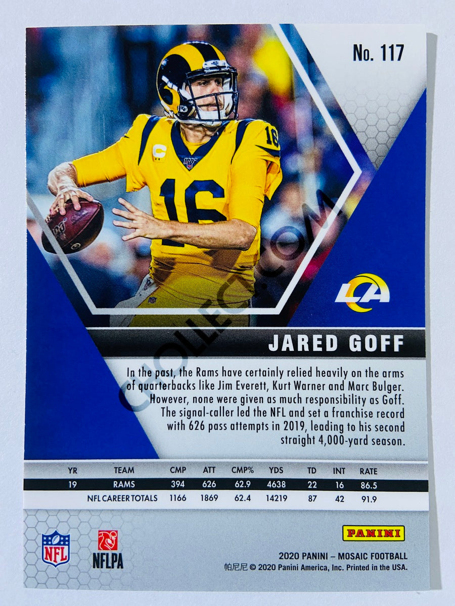 Jared Goff - Los Angeles Rams 2020-21 Panini Mosaic #117