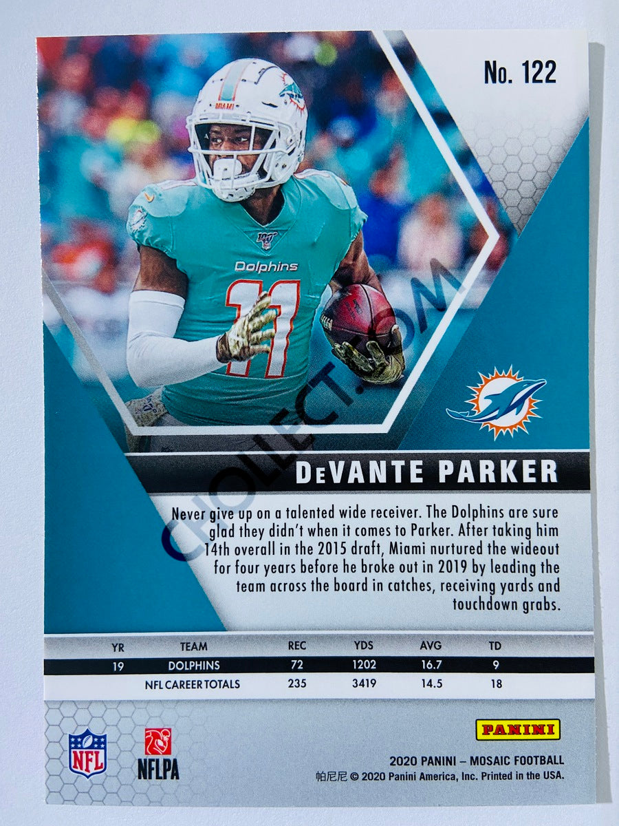 DeVante Parker - Miami Dolphins 2020-21 Panini Mosaic #122