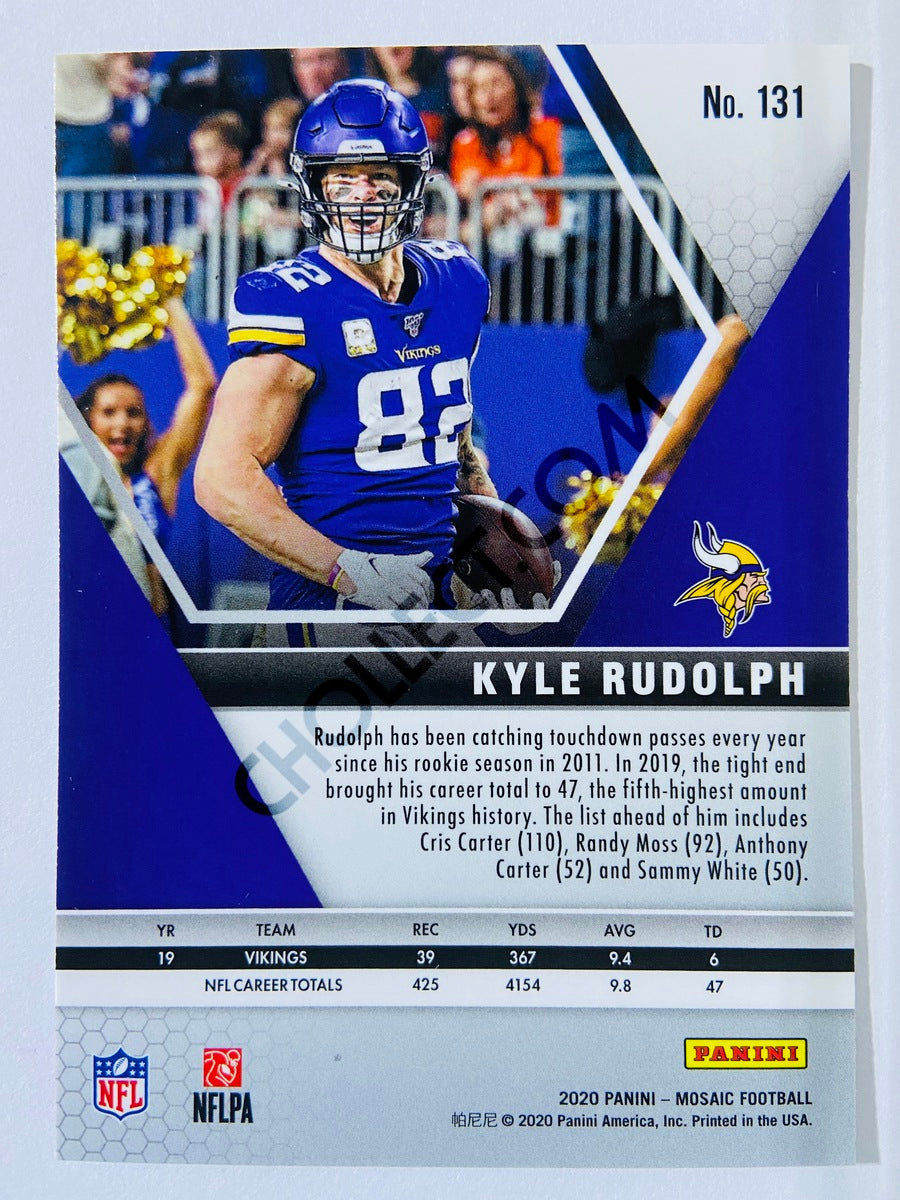 Kyle Rudolph - Minnesota Vikings 2020-21 Panini Mosaic #131