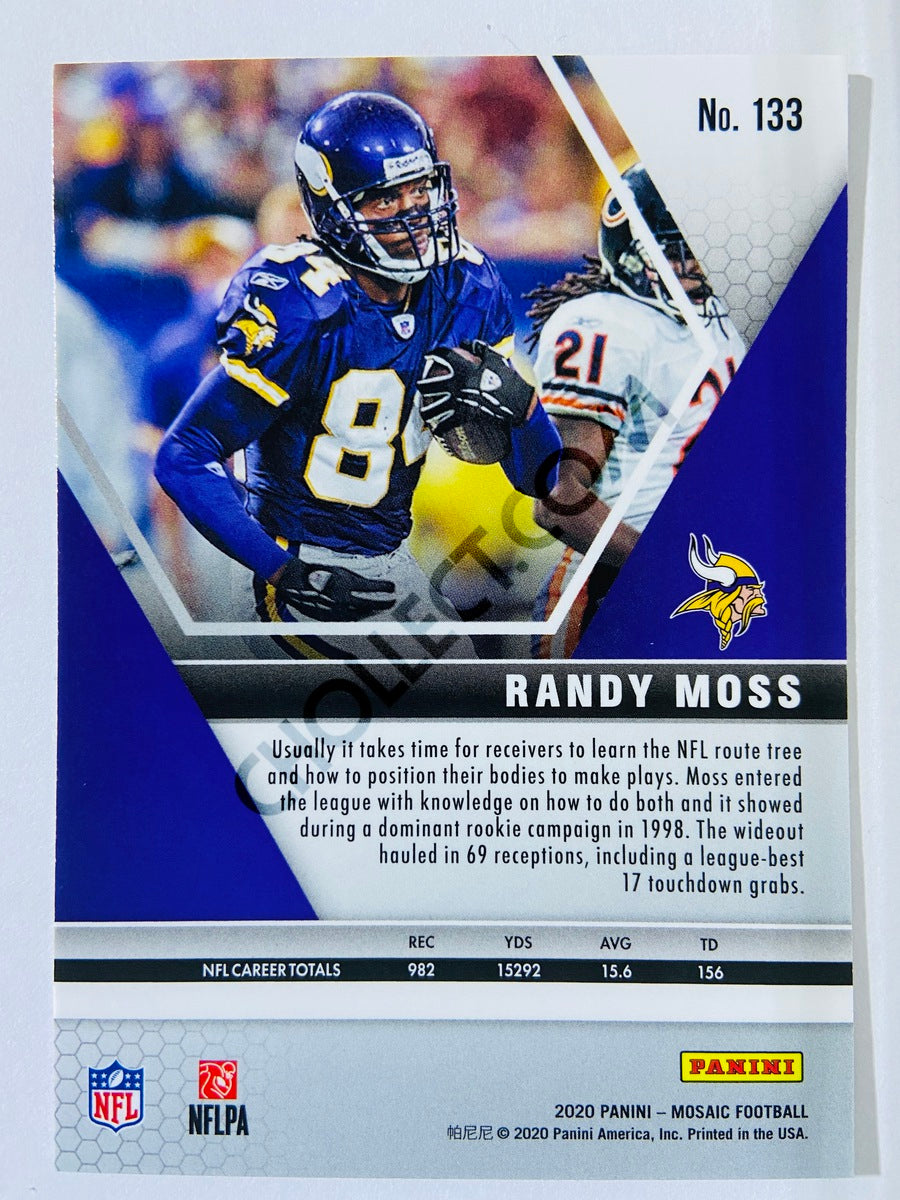 Randy Moss - Minnesota Vikings 2020-21 Panini Mosaic #133