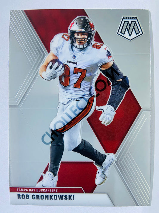 Rob Gronkowski - Tampa Bay Buccaneers 2020-21 Panini Mosaic #136