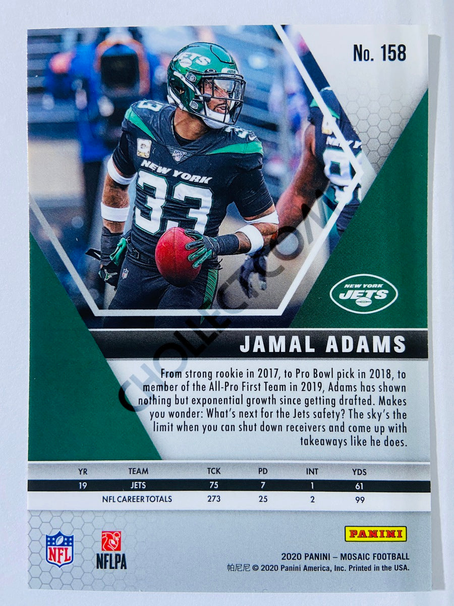 Jamal Adams - New York Jets 2020-21 Panini Mosaic #158