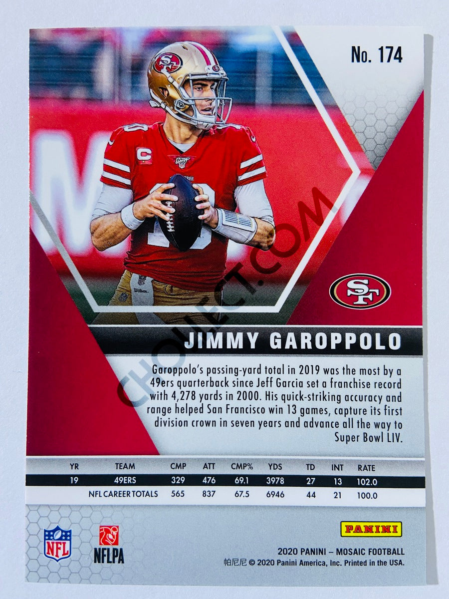 Jimmy Garoppolo - San Francisco 49ers 2020-21 Panini Mosaic #174