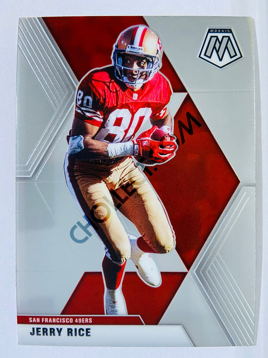 Jerry Rice - San Francisco 49ers 2020-21 Panini Mosaic #178