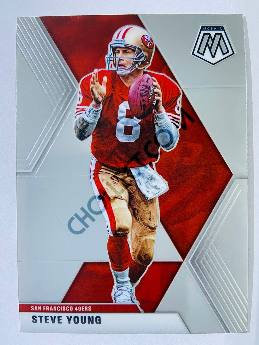 Steve Young - San Francisco 49ers 2020-21 Panini Mosaic #179