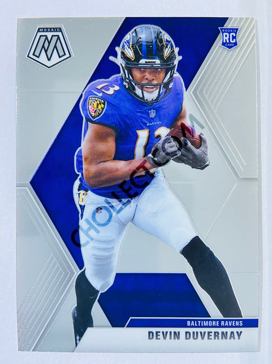 Devin Duvernay - Baltimore Ravens 2020-21 Panini Mosaic RC Rookie #232