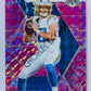 Justin Herbert - Los Angeles Chargers 2020-21 Panini Mosaic NFL Debut Pink Camo Parallel RC Rookie #263