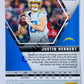 Justin Herbert - Los Angeles Chargers 2020-21 Panini Mosaic NFL Debut Pink Camo Parallel RC Rookie #263