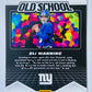 Eli Manning - New York Giants 2020-21 Panini Mosaic Old School #10