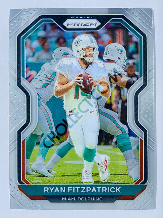 Ryan Fitzpatrick - Miami Dolphins 2020-21 Panini Prizm Football #12